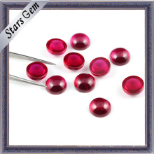 Cabochon runde Form Corundum Edelsteine ​​Perle (STG-81)